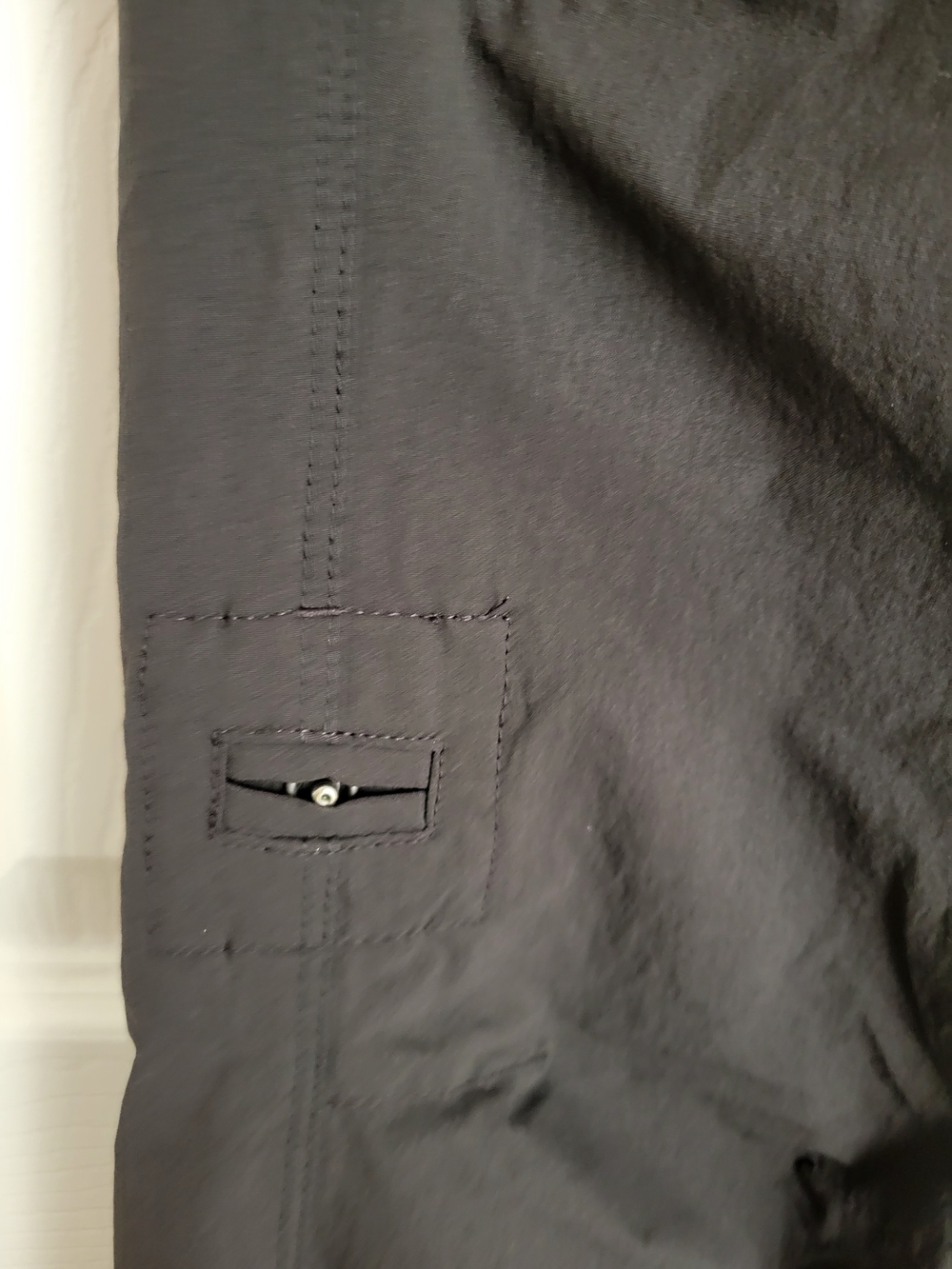 The North Face Roll Up Hiking Pants Women's Size S Dark Gray Cargo Outdoor - Picture 5 of 9